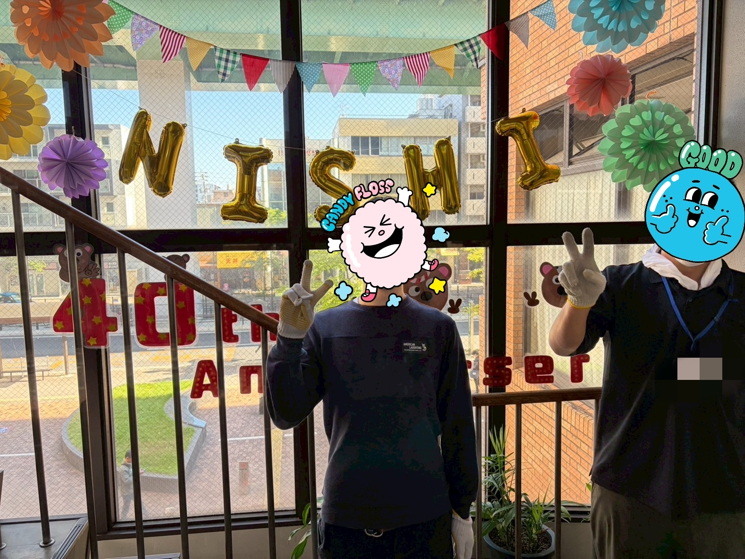 西生涯学習センター,西ふれあい祭り,体験実習,職場体験,会場設営